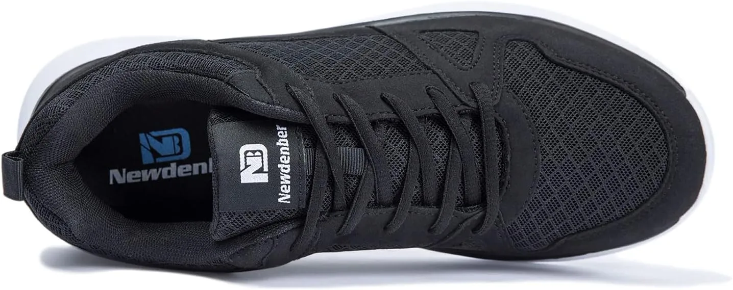 NewDenBer Men's Lightweight Sneakers Comfortable Athletic Walking Running Tennis Shoes