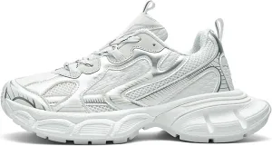 Niepce Inc Streetwear Mid Top Fashion Chunky Sneakers for Men