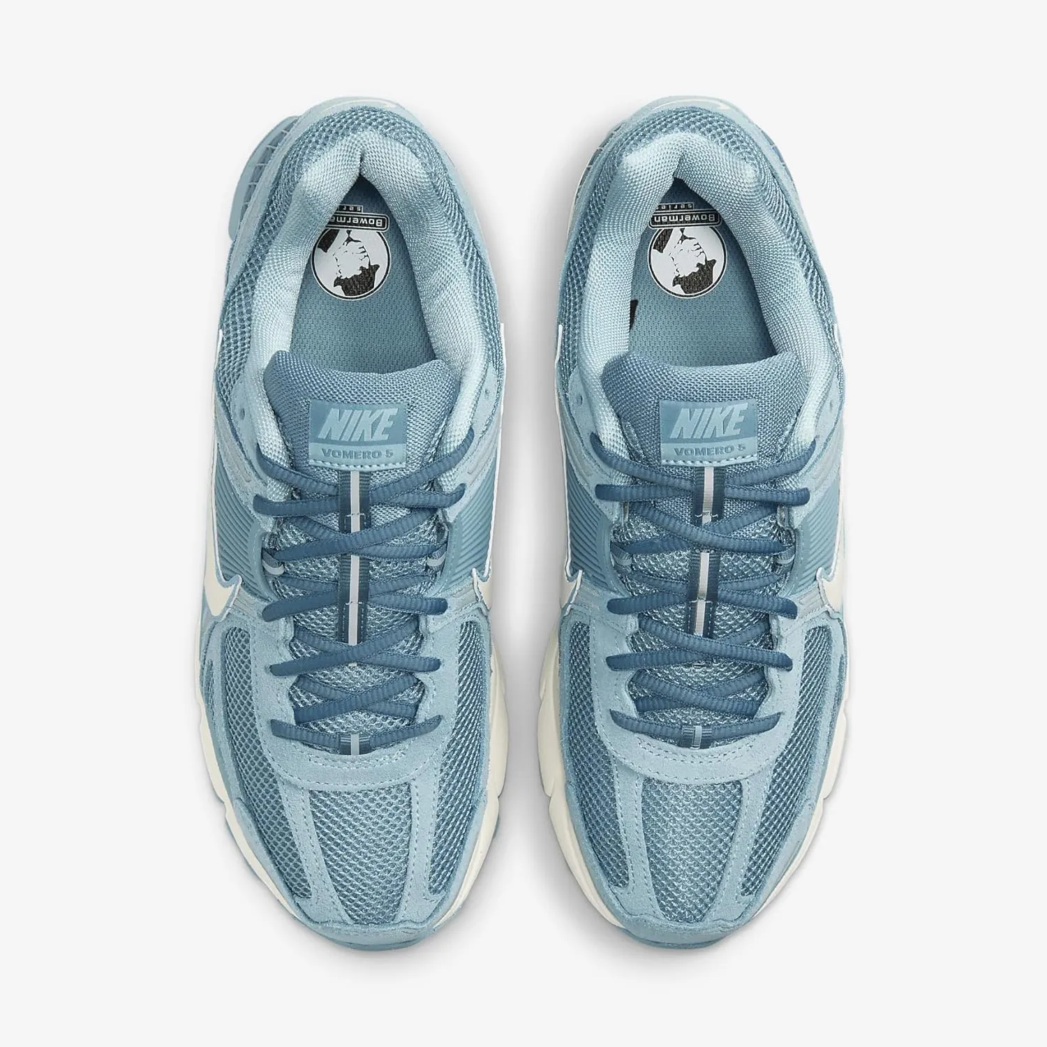 Nike Zoom Vomero 5 Men's Shoes (HF1553-400, Denim Turquoise/Smokey Blue/Pale Ivory)