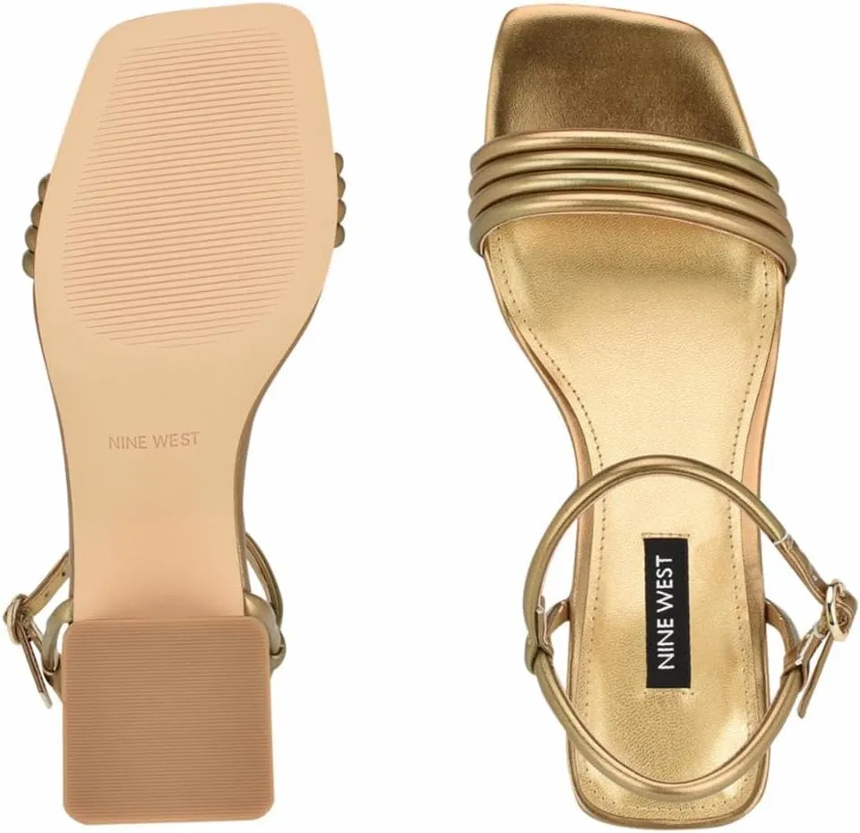 Nine West Women's Bernise Block Heel Sandal