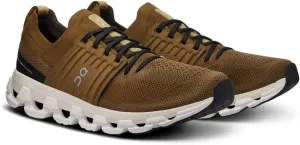 On Men's Cloudswift 3 Sneakers, Hunter | Safari, Green, Brown, 7.5 Medium US