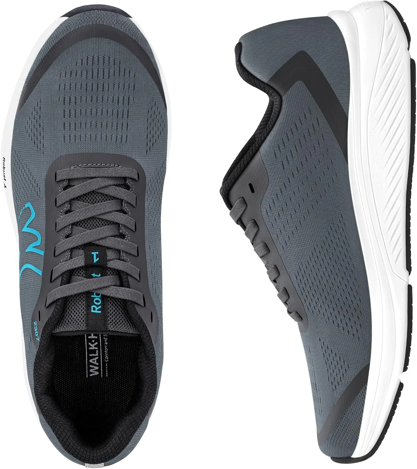 Orthopedic Shoes for Men with Arch Support, Plantar Fasciitis Shoes for Breathable Mesh, Non-Slip Walking Shoes for Heel Pain Relief
