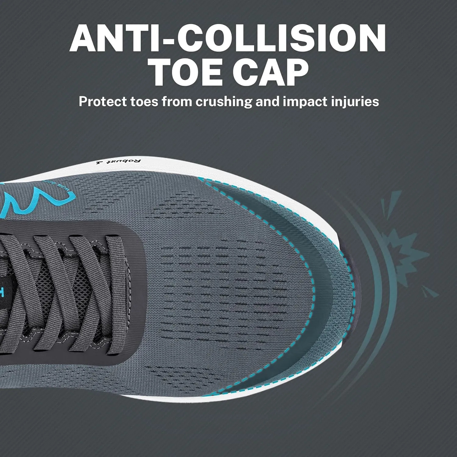 Orthopedic Shoes for Men with Arch Support, Plantar Fasciitis Shoes for Breathable Mesh, Non-Slip Walking Shoes for Heel Pain Relief