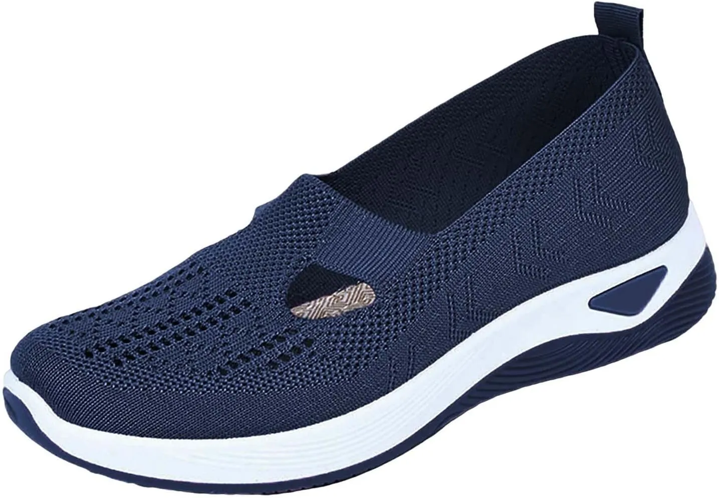 Orthopedic Shoes for Women Breathable Soft Slip On Mens Dress Shoes Lightweight Business Casual Shoes Wedge Sneakers Slip On Tennis Shoe Loafers Dress Shoe