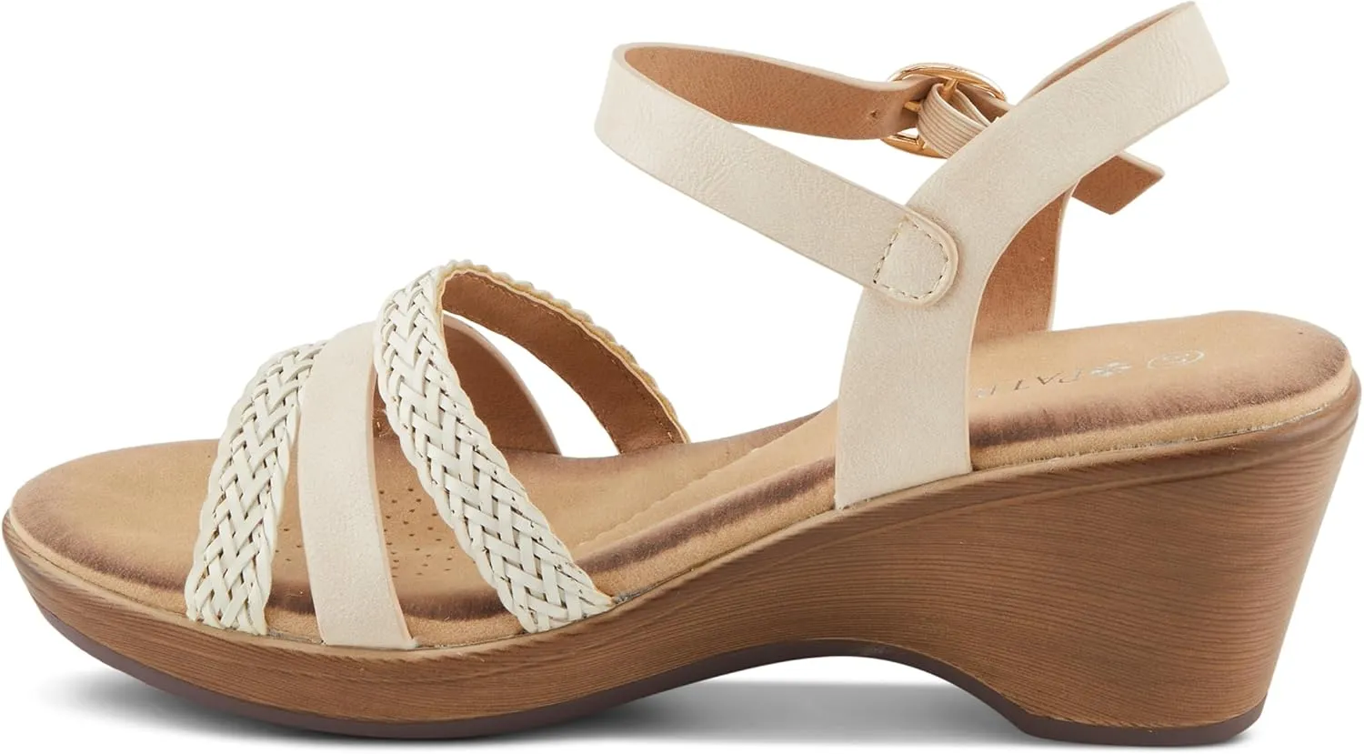 PATRIZIA Women's ZINOVIA Braided Strap Wedge Sandals