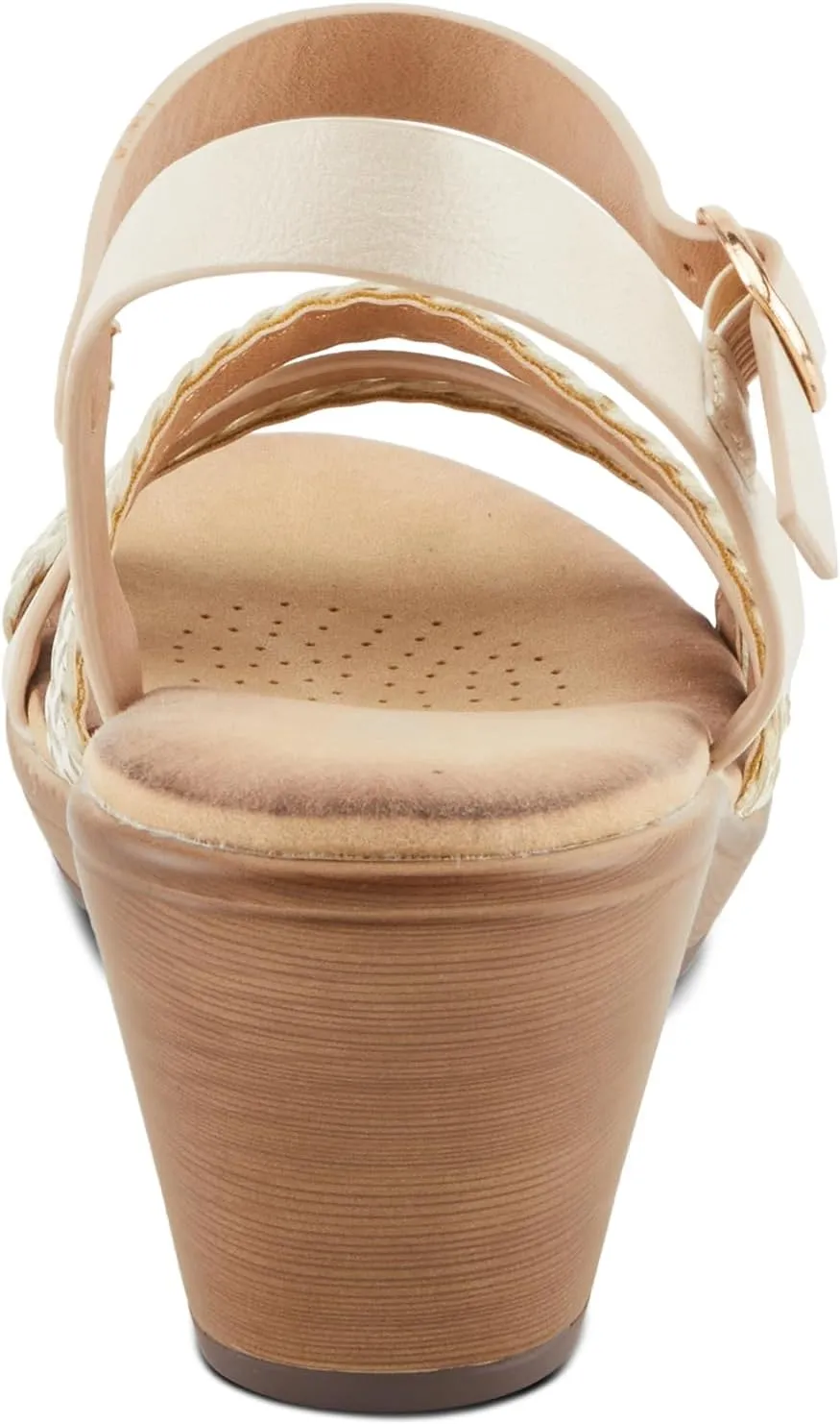 PATRIZIA Women's ZINOVIA Braided Strap Wedge Sandals