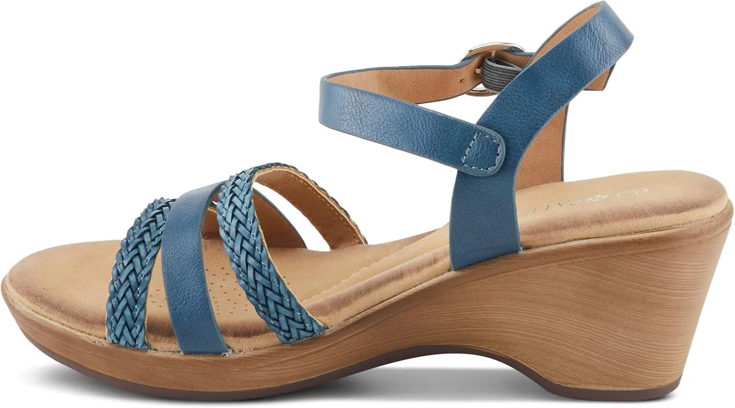 PATRIZIA Women's ZINOVIA Braided Strap Wedge Sandals