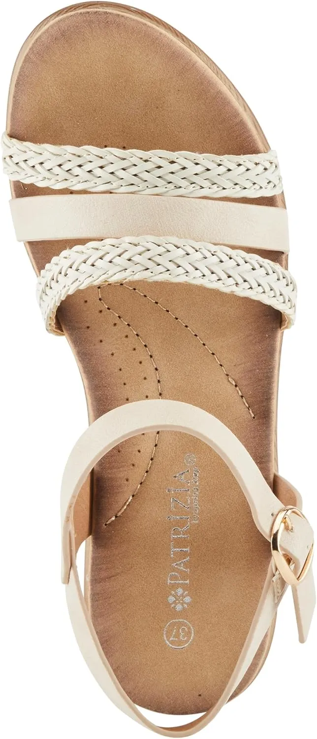 PATRIZIA Women's ZINOVIA Braided Strap Wedge Sandals