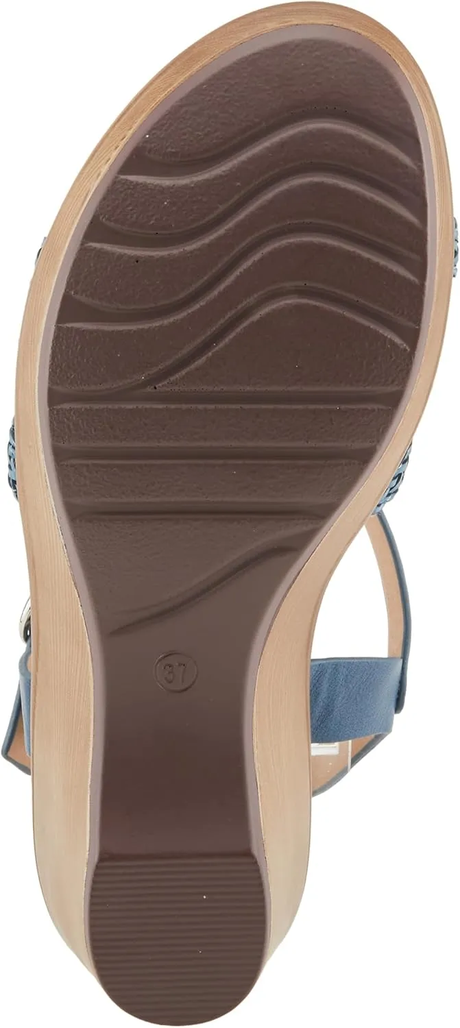 PATRIZIA Women's ZINOVIA Braided Strap Wedge Sandals