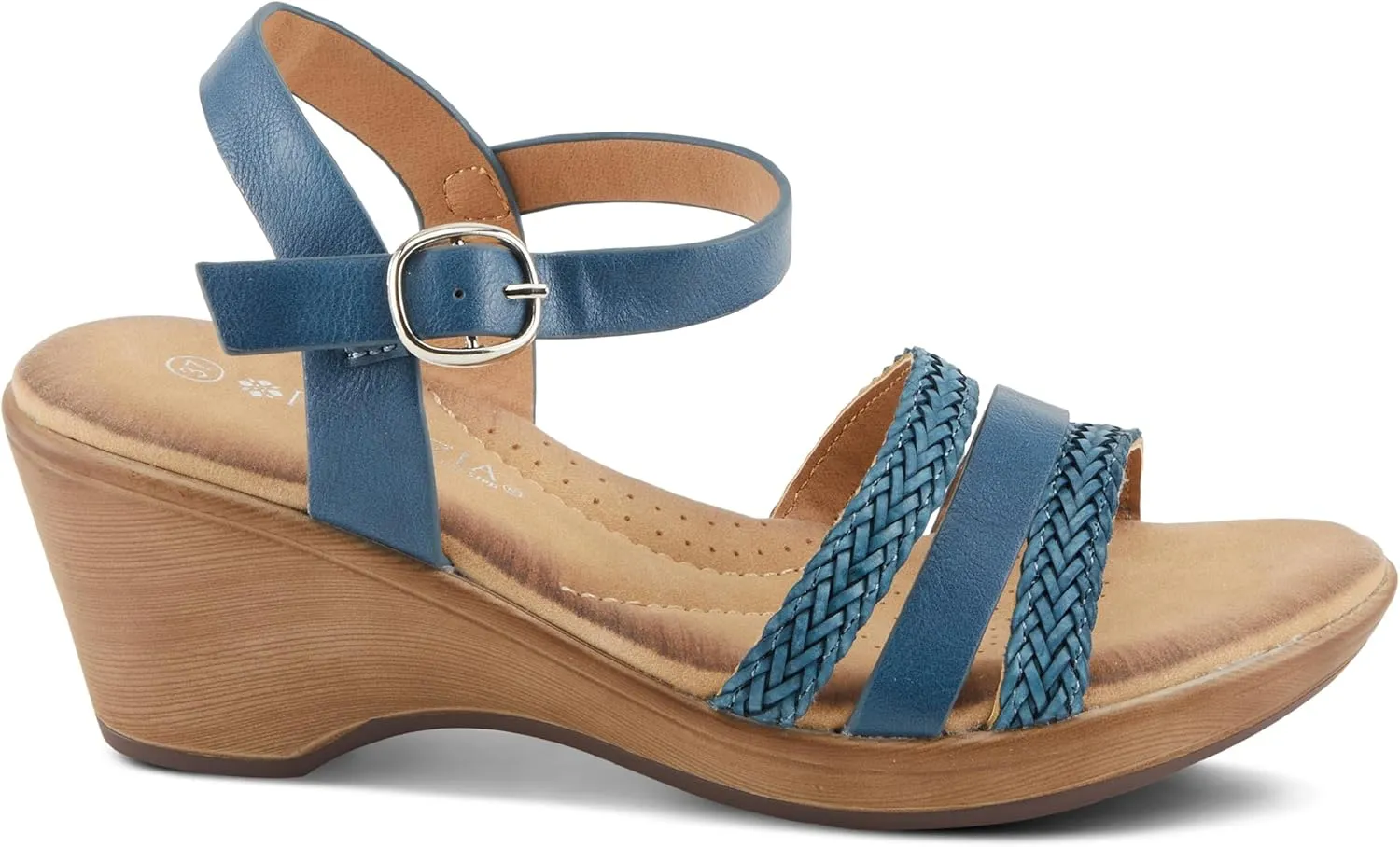 PATRIZIA Women's ZINOVIA Braided Strap Wedge Sandals