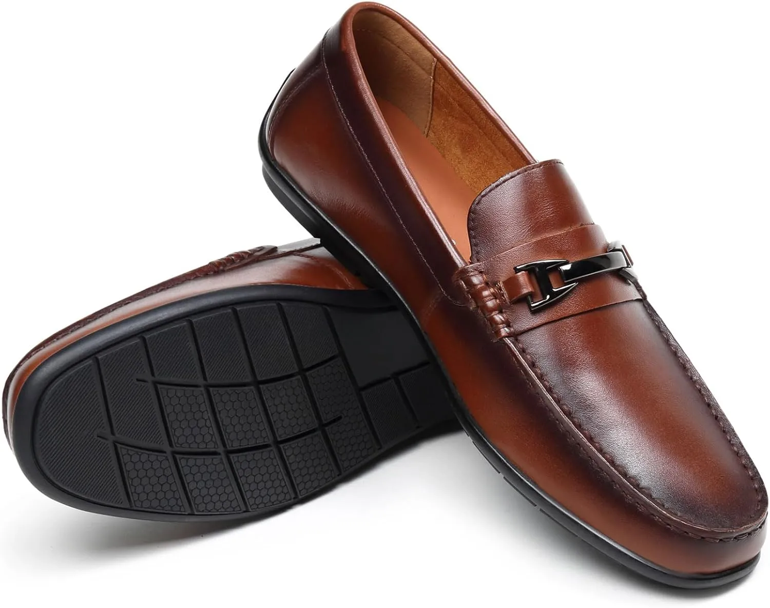 Penny Loafers for Men Mens Driving Loafers Dress Loafers Lightweight Soft