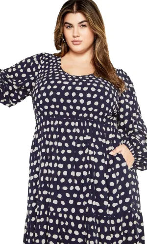 Plus Size Maxi Jayden PRT in GEO Print