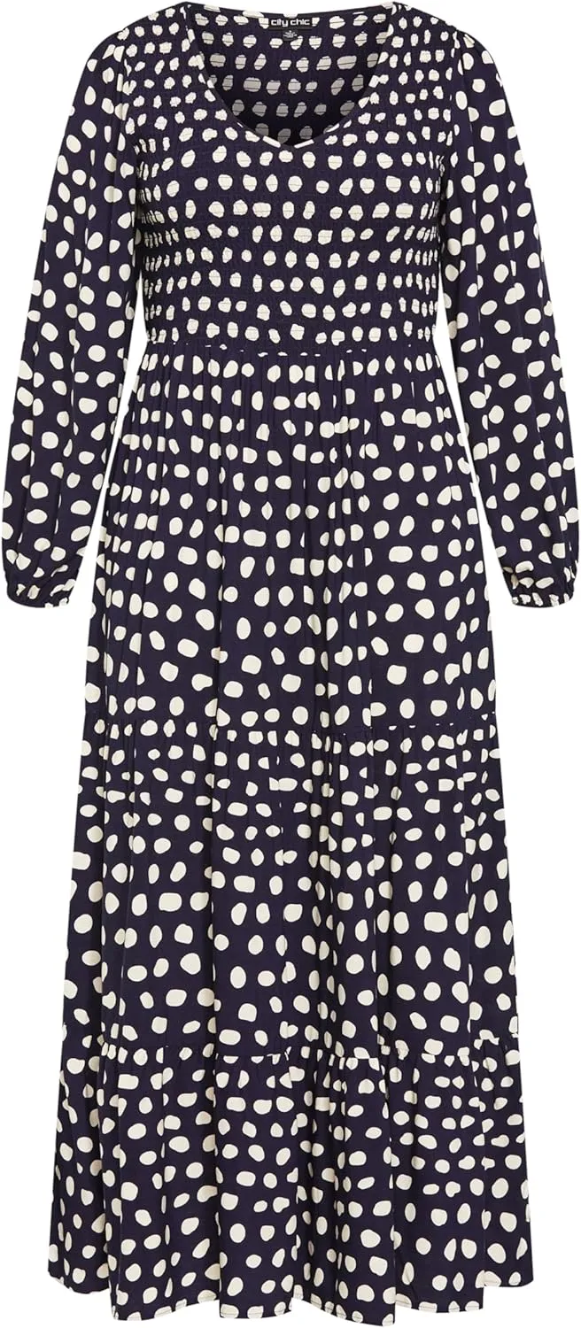 Plus Size Maxi Jayden PRT in GEO Print