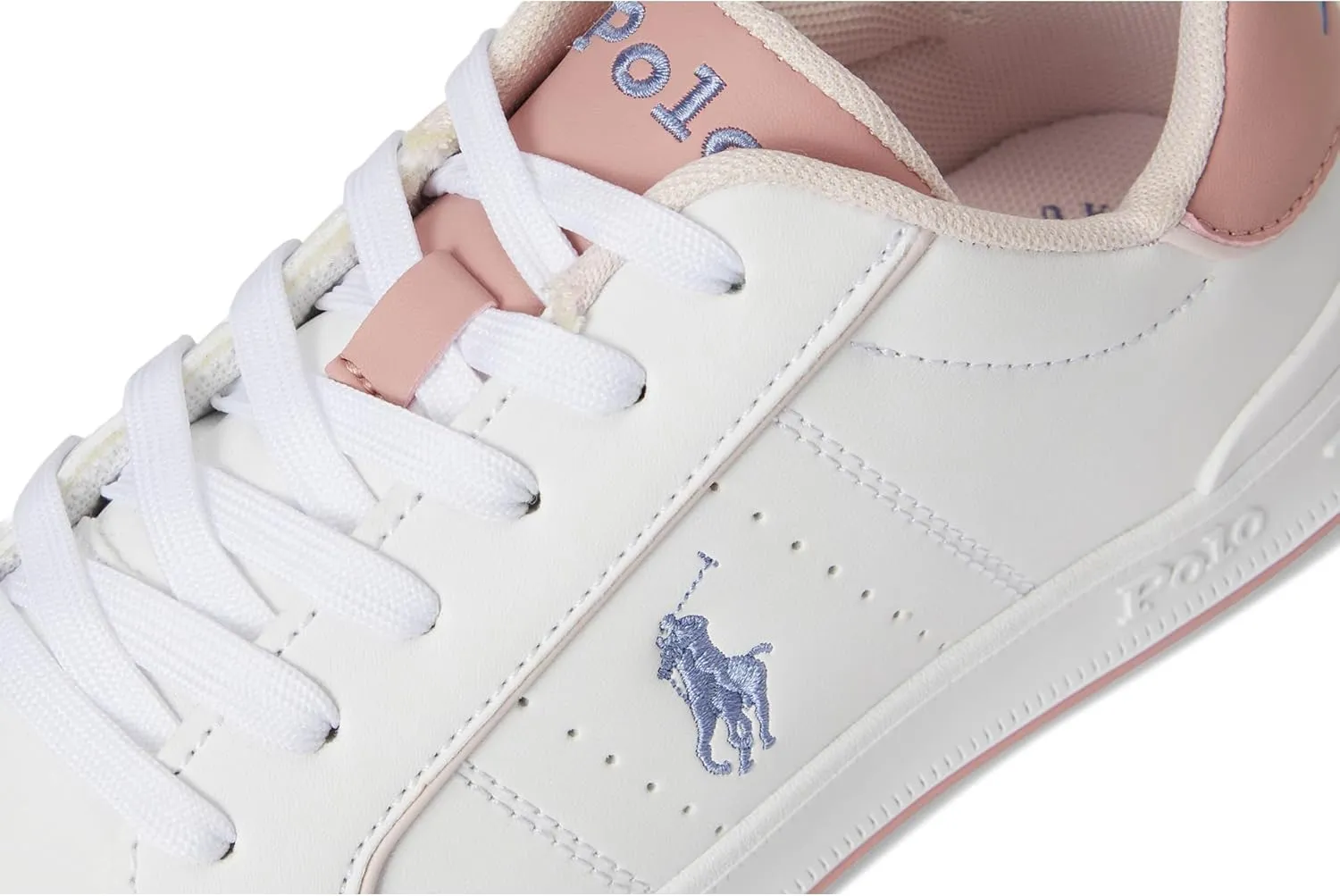 POLO RALPH LAUREN Unisex-Child Heritage Court Iii (Big Kid) Sneaker