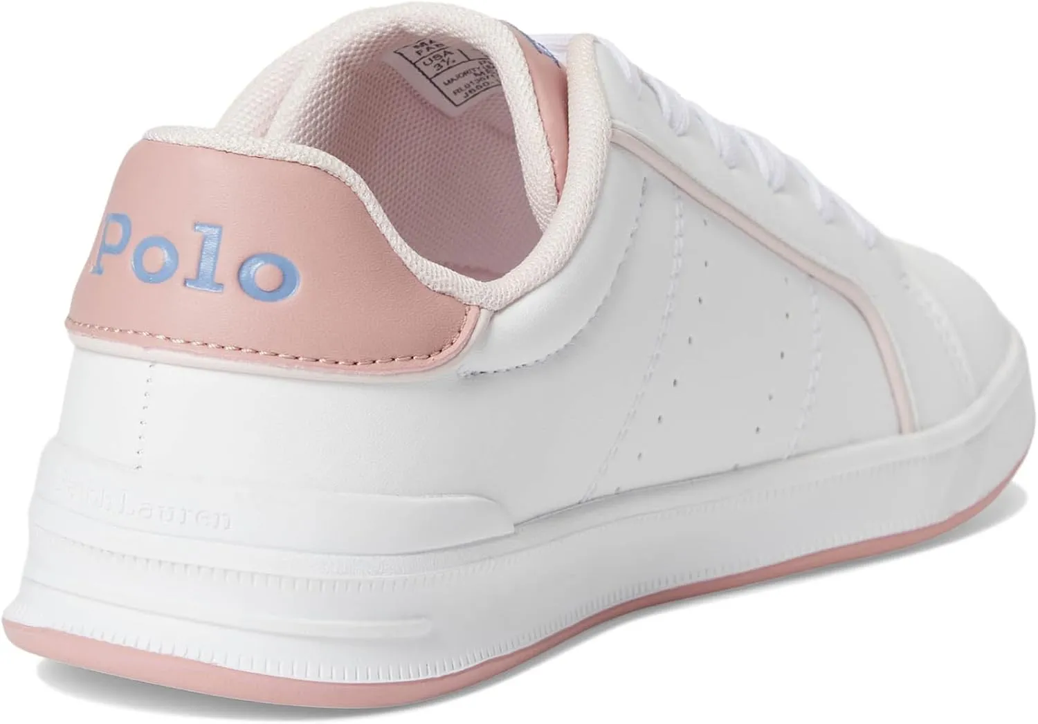 POLO RALPH LAUREN Unisex-Child Heritage Court Iii (Big Kid) Sneaker