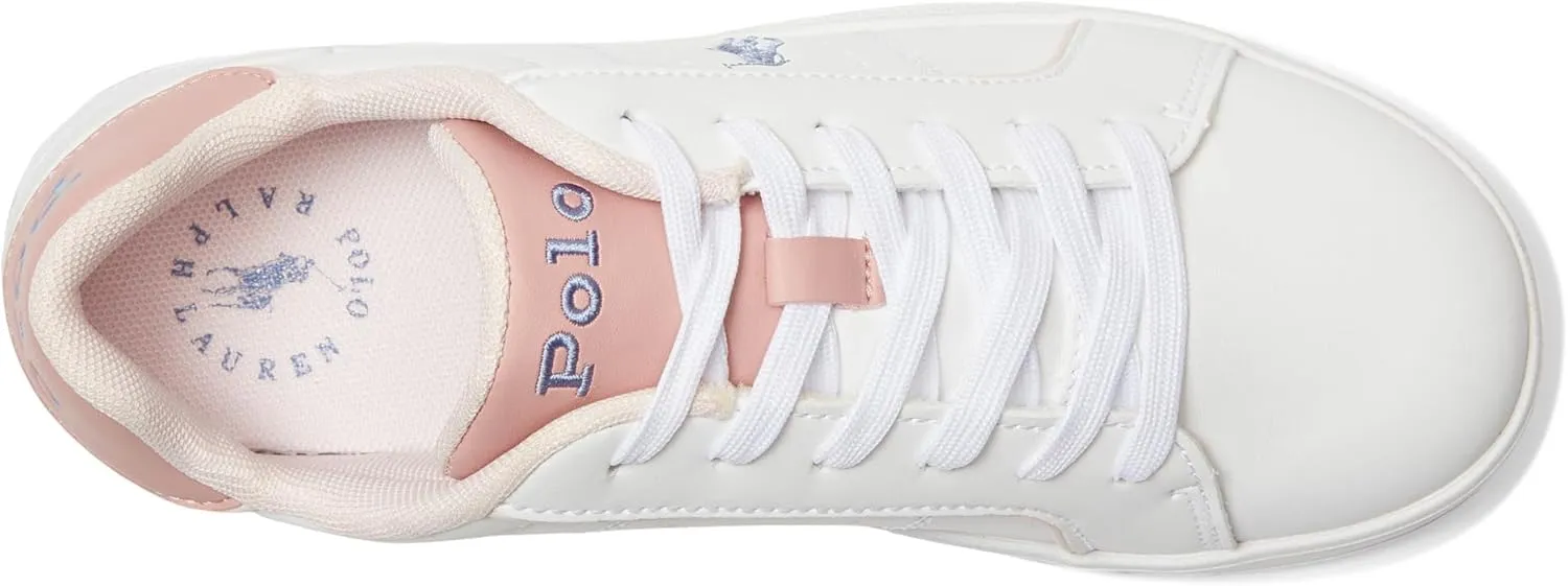 POLO RALPH LAUREN Unisex-Child Heritage Court Iii (Big Kid) Sneaker