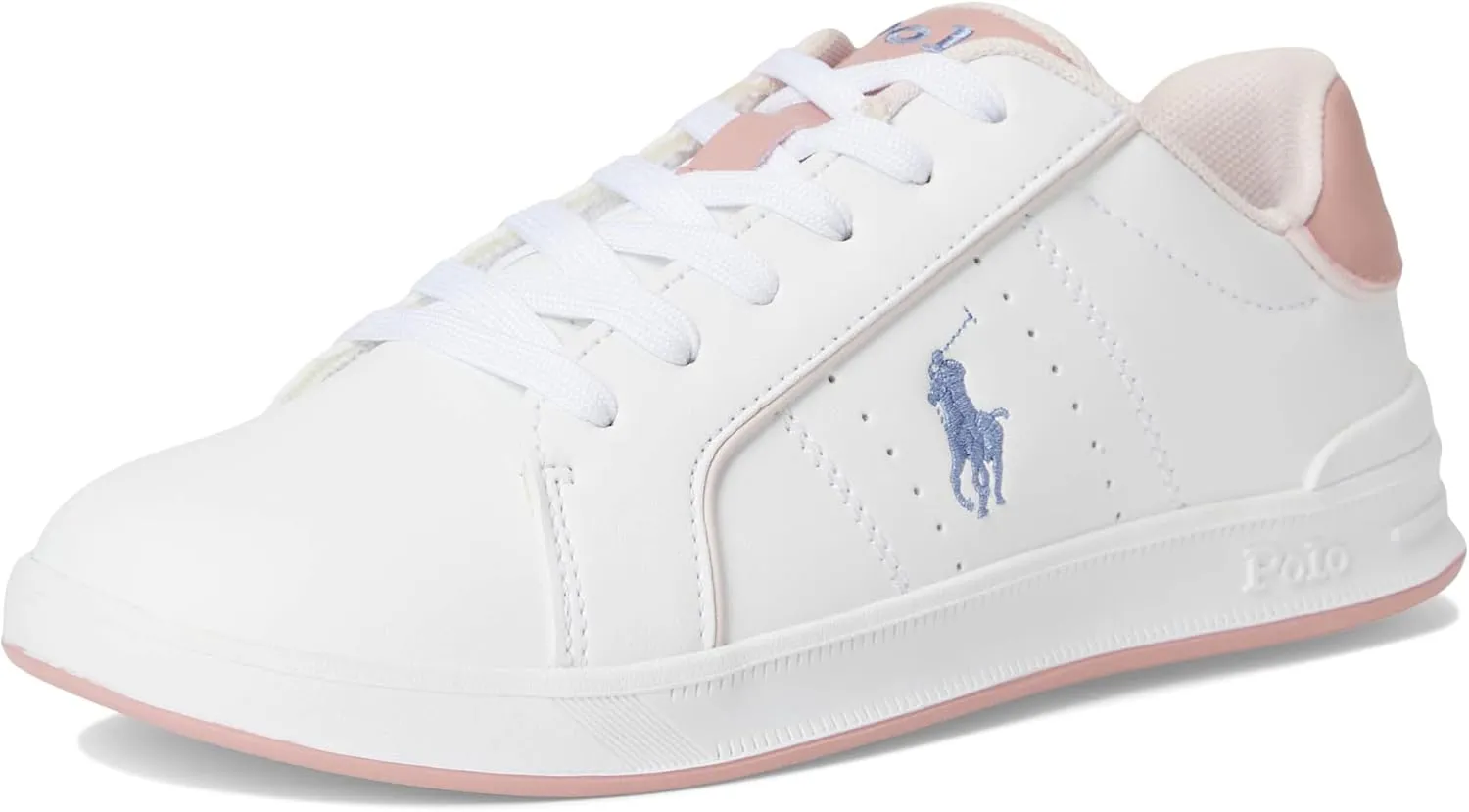 POLO RALPH LAUREN Unisex-Child Heritage Court Iii (Big Kid) Sneaker