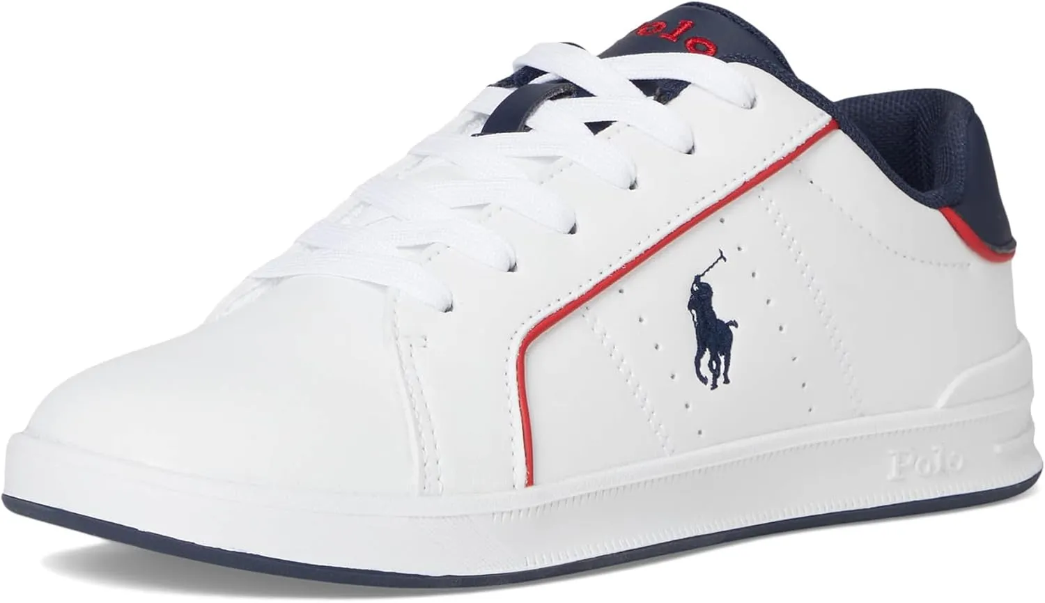 POLO RALPH LAUREN Unisex-Child Heritage Court Iii (Little Kid) Sneaker