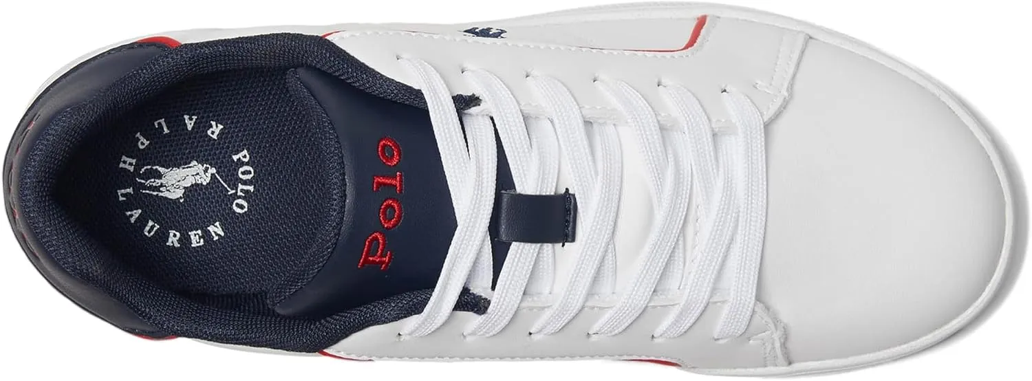 POLO RALPH LAUREN Unisex-Child Heritage Court Iii (Little Kid) Sneaker