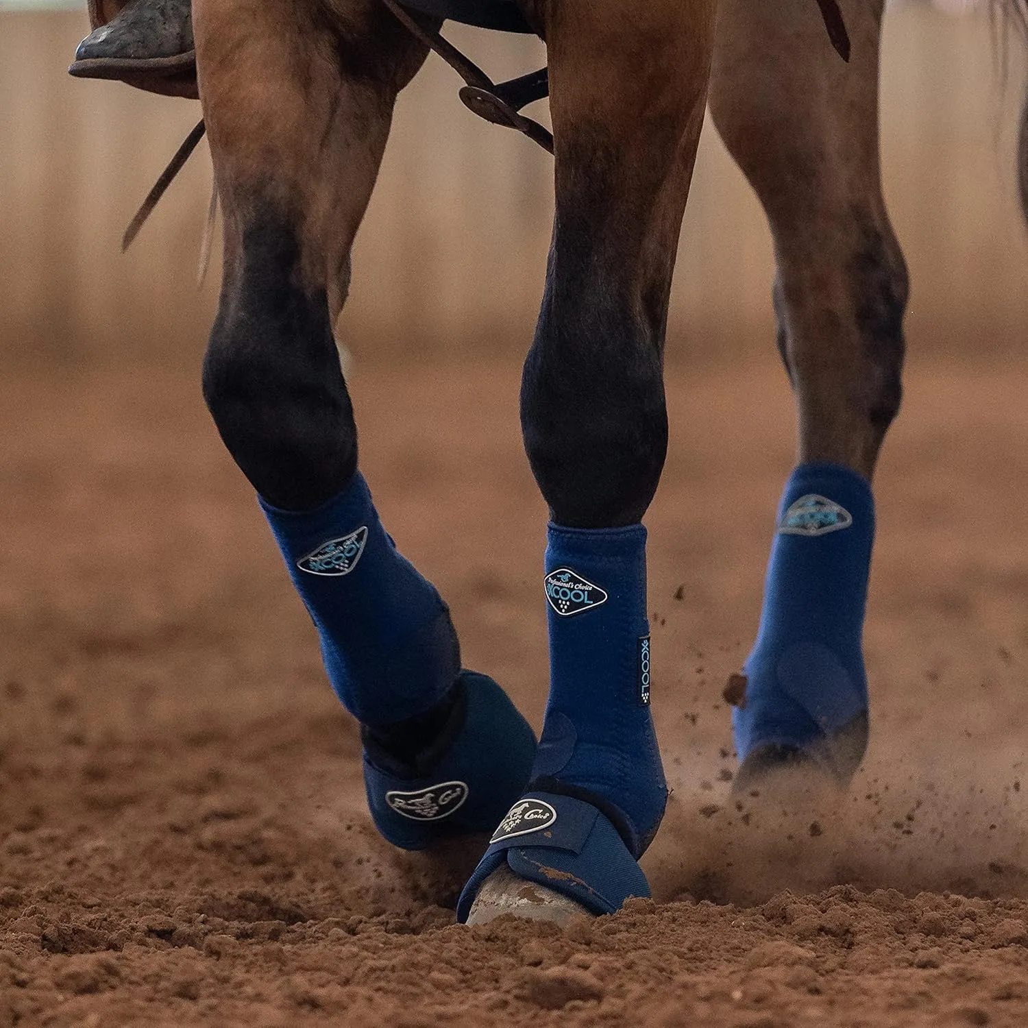 Professional's Choice Ballistic Overreach Bell Boots for Horses | Superb Protection, Durability & Comfort | Quick Wrap Hook & Loop