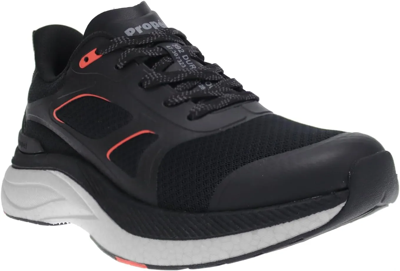 Propet Womens Durocloud 392 Lace Up Sneakers Shoes Casual - Black