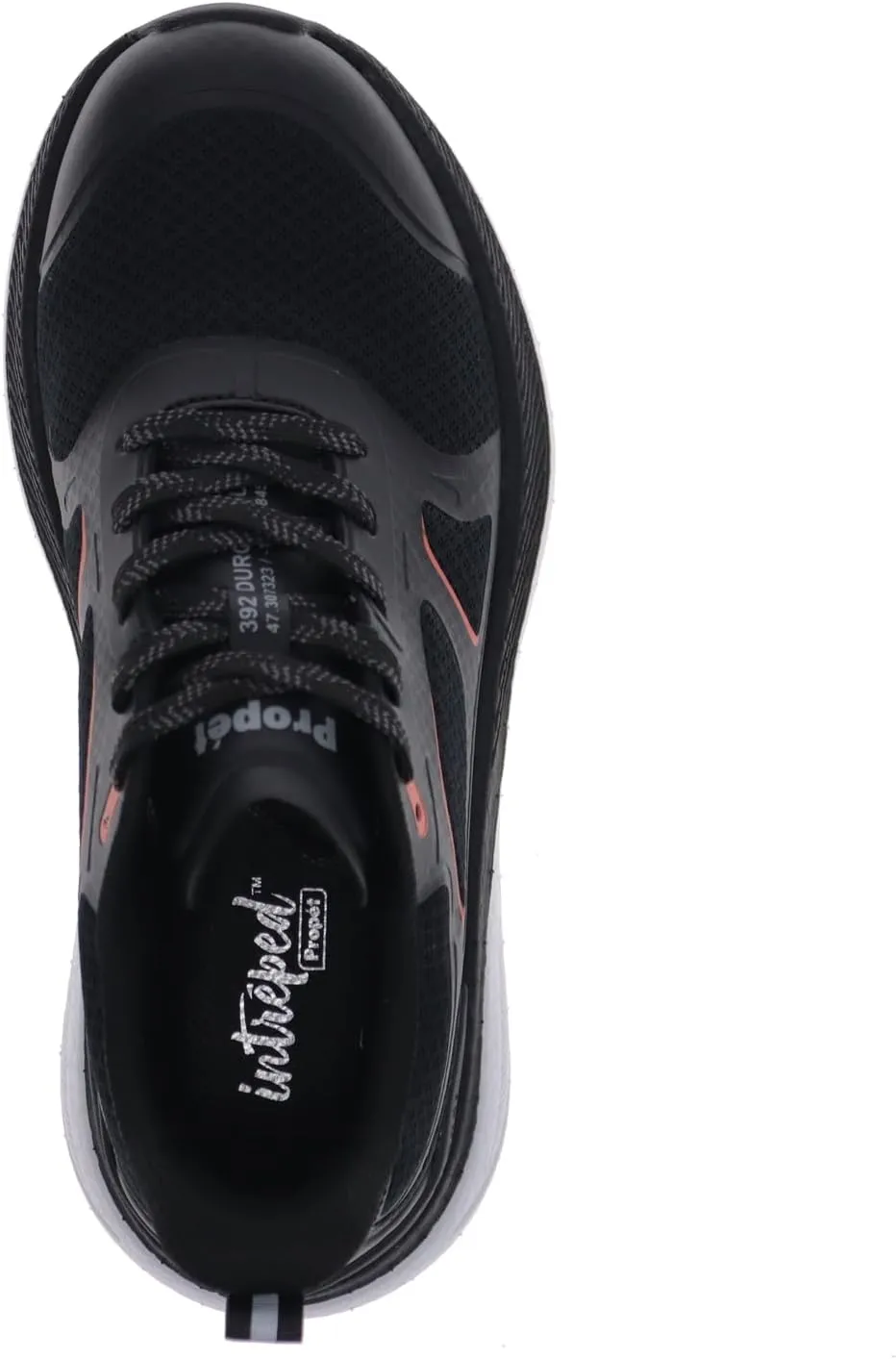 Propet Womens Durocloud 392 Lace Up Sneakers Shoes Casual - Black