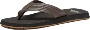 Quiksilver Monkey Wrench Flip Flops for Men, Arch Support Athletic Mens Sandals, Size 6 to 15 Thong Mens Slides