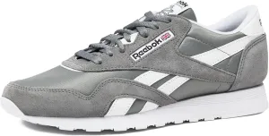 Reebok Mens Classic Cushioned Footbed Faux Leather Running & Training Shoes