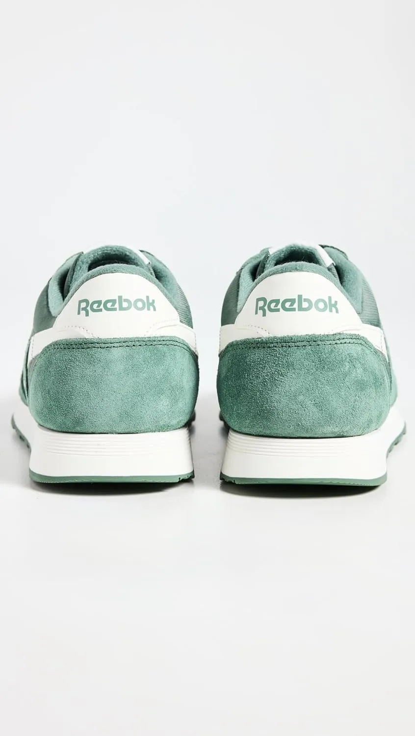Reebok Mens Classic Cushioned Footbed Faux Leather Running & Training Shoes