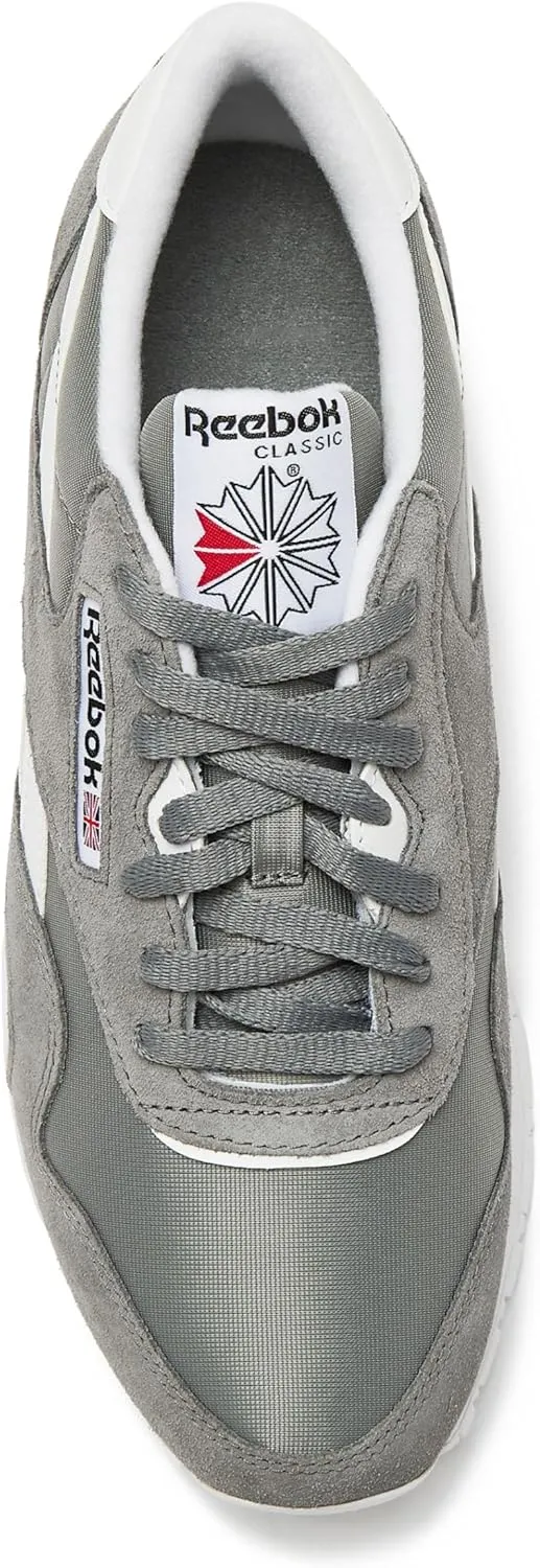 Reebok Mens Classic Cushioned Footbed Faux Leather Running & Training Shoes