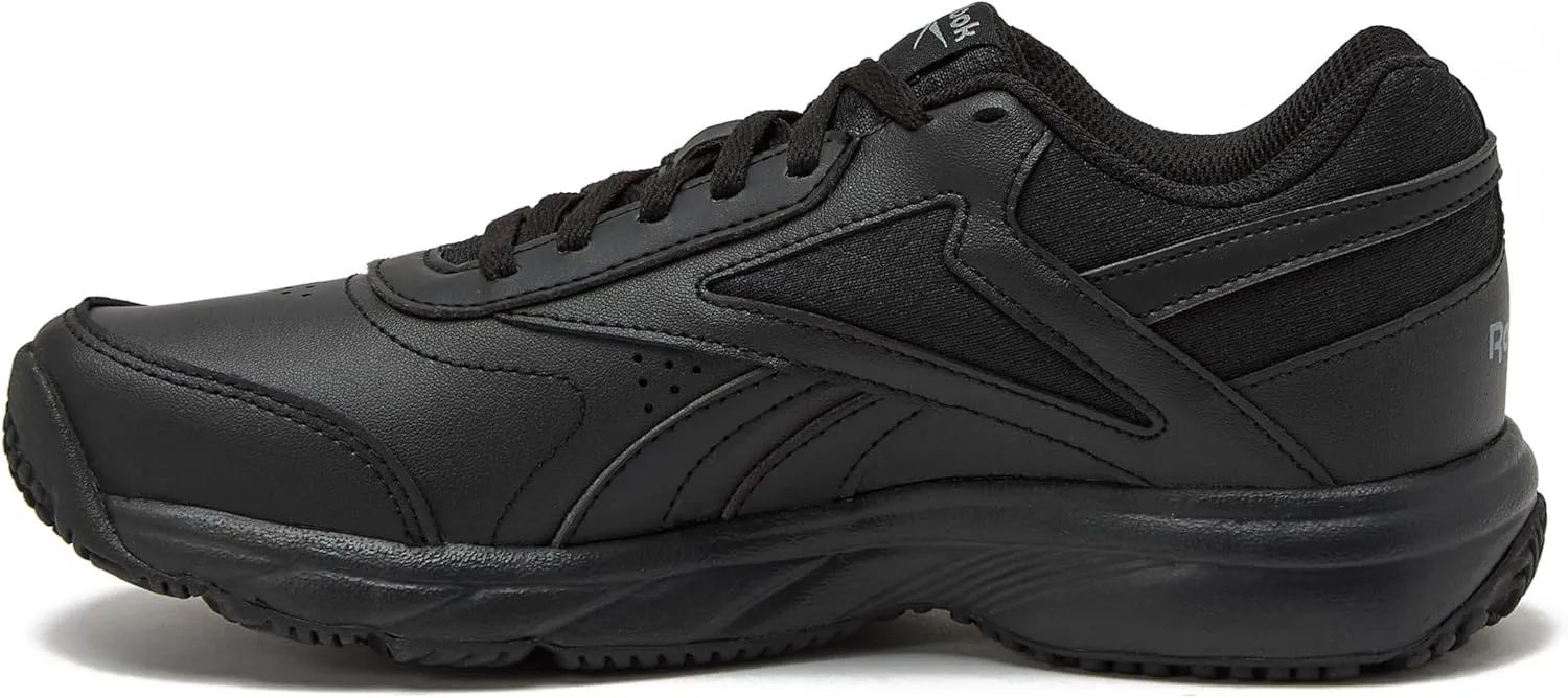 Reebok Work N Cushion Non Slip Work Shoes for Men, Black or White Safety Sneakers