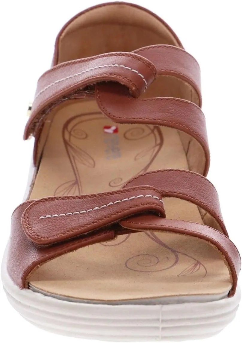 Revere Geneva Women's Closed Heel Sandals - Adjustable Intertwined Straps - Cushioned Outsole - Arch Support - APMA Seal of Acceptance