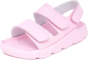 Rockport Kids Sport Sandals with Double Adjustable Straps - Athletic Open-Toe Water Shoes for Boys & Girls (Toddler/Little Kid/Big Kid)