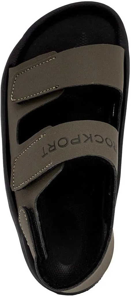 Rockport Kids Sport Sandals with Double Adjustable Straps - Athletic Open-Toe Water Shoes for Boys & Girls (Toddler/Little Kid/Big Kid)