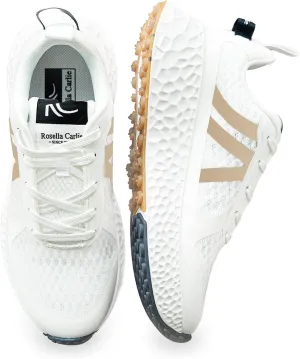 Rosella Carlie Slip On Walking Shoes Running - Ultra Lightweight and Stylish Patchwork Casual Platform Lace Up Breathable Women Sneakers - Comfortable Tennis Gym Workout Fashion Shoes