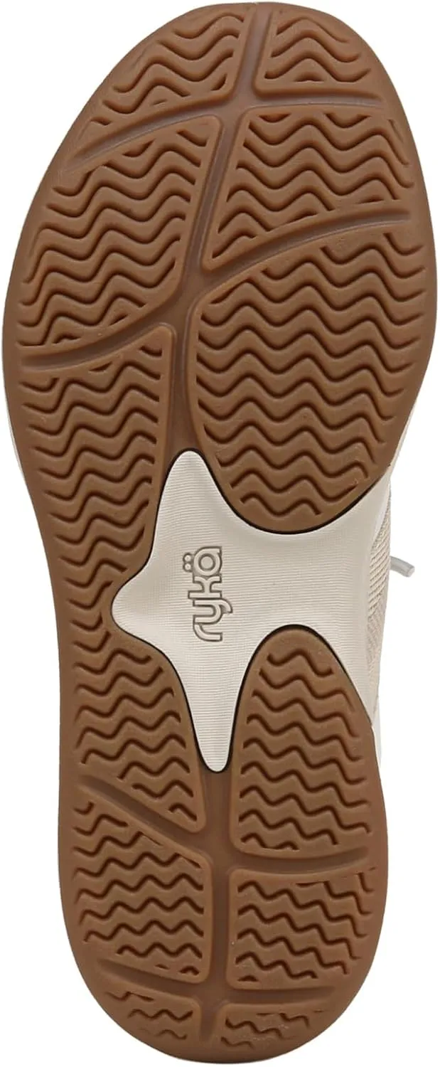 Ryka Womens Carefree Zip Slip On Sneaker
