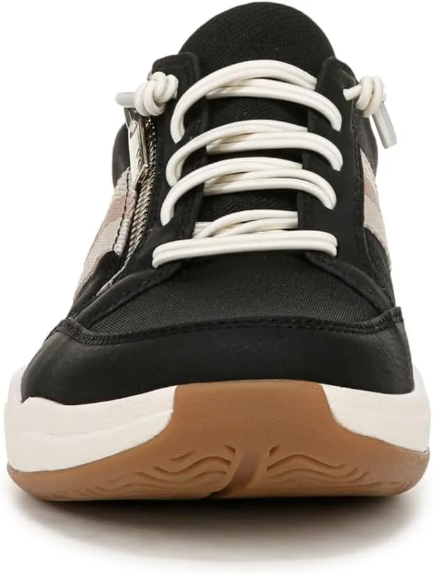 Ryka Womens Carefree Zip Slip On Sneaker