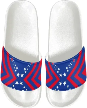 Sandals Slides for Men Non Slip Slippers White Sole Casual Summer Shoes Beach Slides