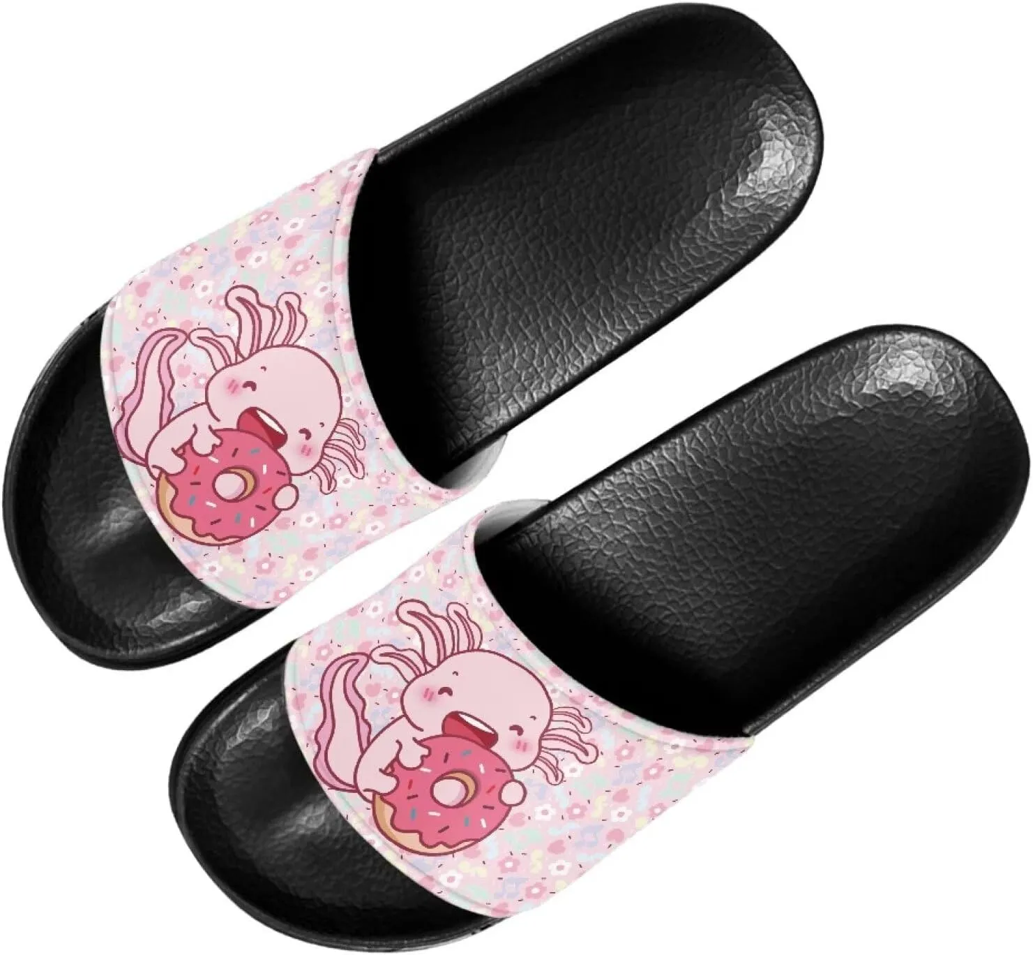 Sandals Slides for Women Non Slip Slippers Lightweight Casual Peep Toe Summer Shoes Beach Slides