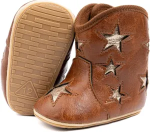 Sawimlgy Infant Baby Boys Girls Plush Winter Snow Boots Cowboy Tassels Bowknot Ankle Side Zipper Soft Sole Boots Toddler Newborn Warm First Walker Crib Outdoor Shoes