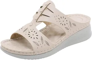 SBGMoSJ Diabetic Shoes for Women Most Comfortable Walking Sandals Men's Brown Dressy Sandals Women Best Flip Flops for Walking All Day Women Orthopedic Walking Shoes Slip On Tie Up Sandals