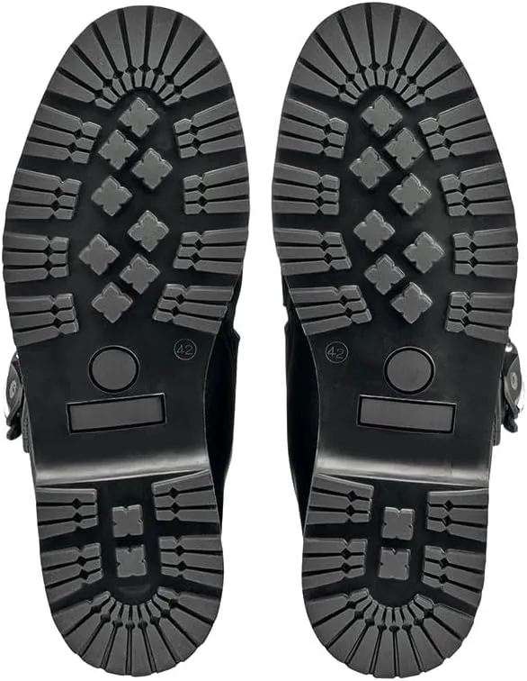SIDI Men Motorcycle Boots, Black, 41 EU