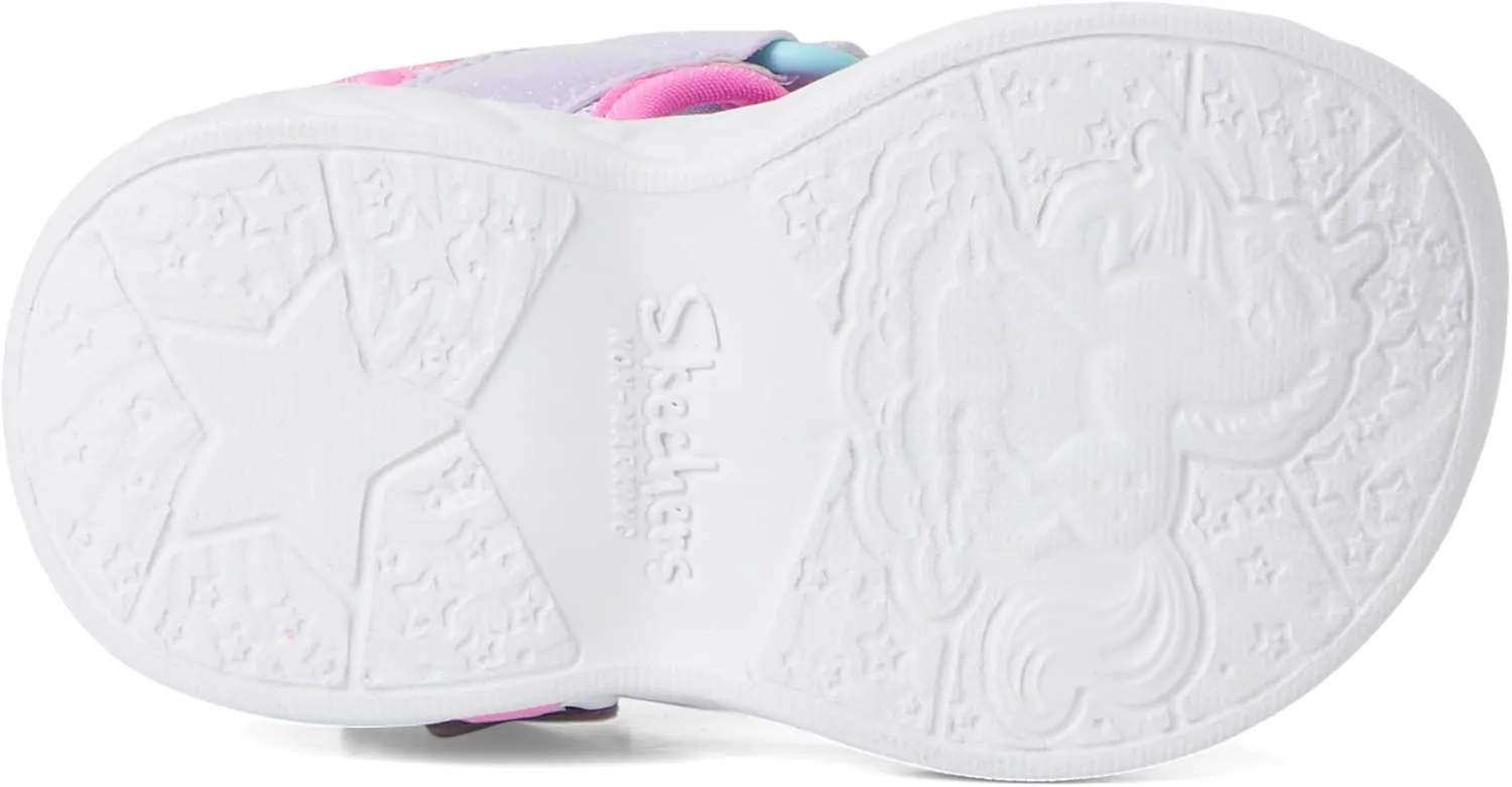 SKECHERS Girl's Unicorn Sandal-Dream Sneaker