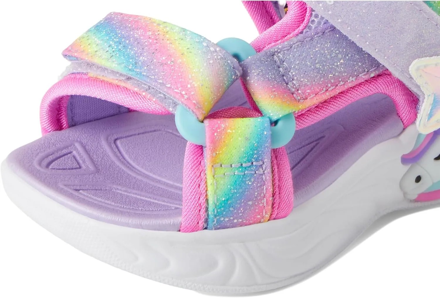 SKECHERS Girl's Unicorn Sandal-Dream Sneaker