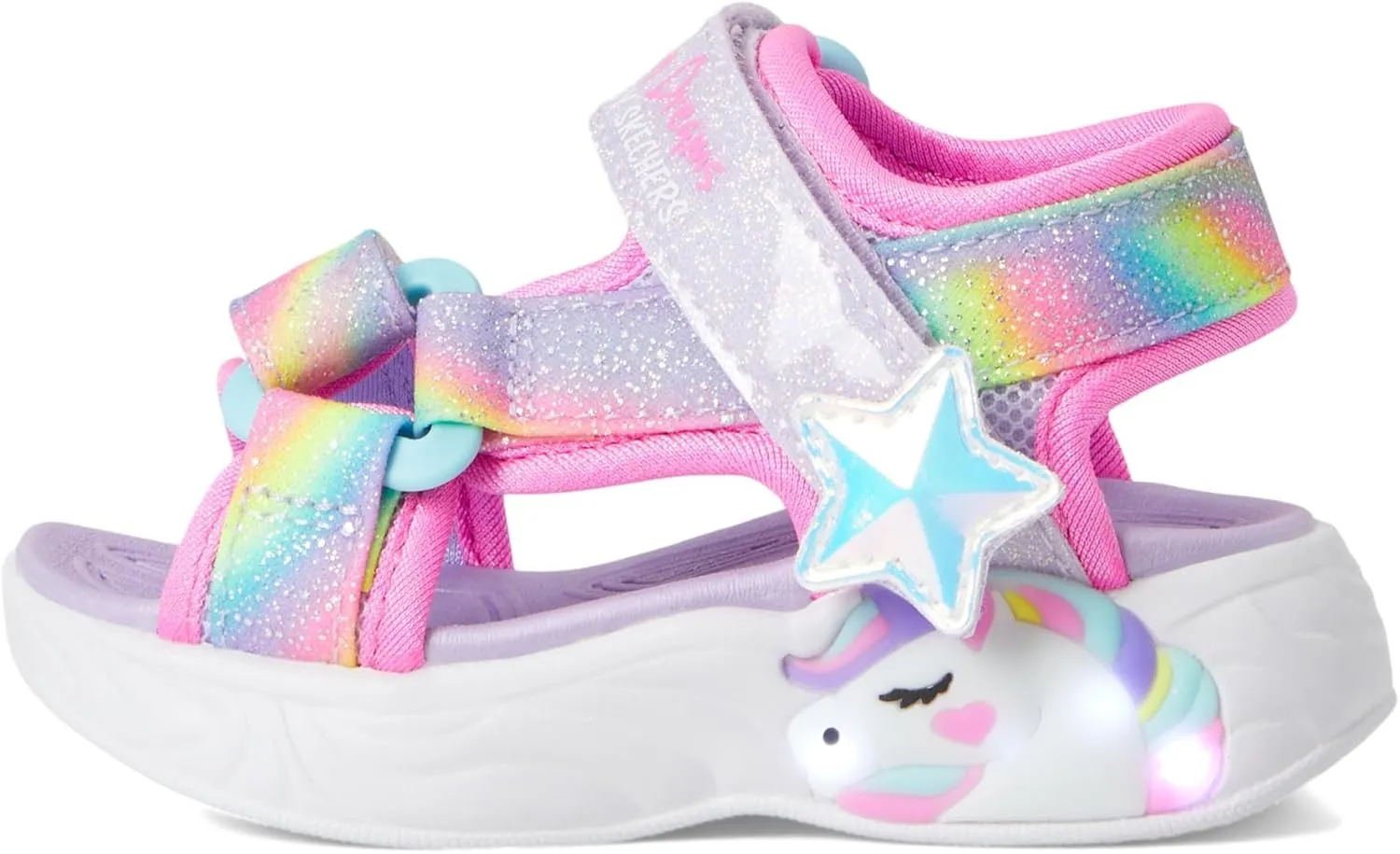 SKECHERS Girl's Unicorn Sandal-Dream Sneaker