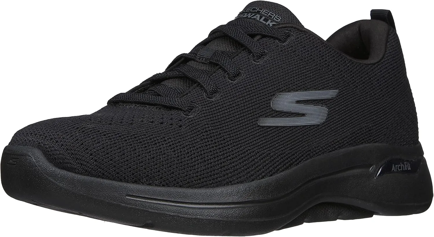 Skechers Men's Gowalk Arch Fit-Athletic Workout Walking Shoe with Air Cooled Foam Sneakers, Black 2, 11.5 X-Wide