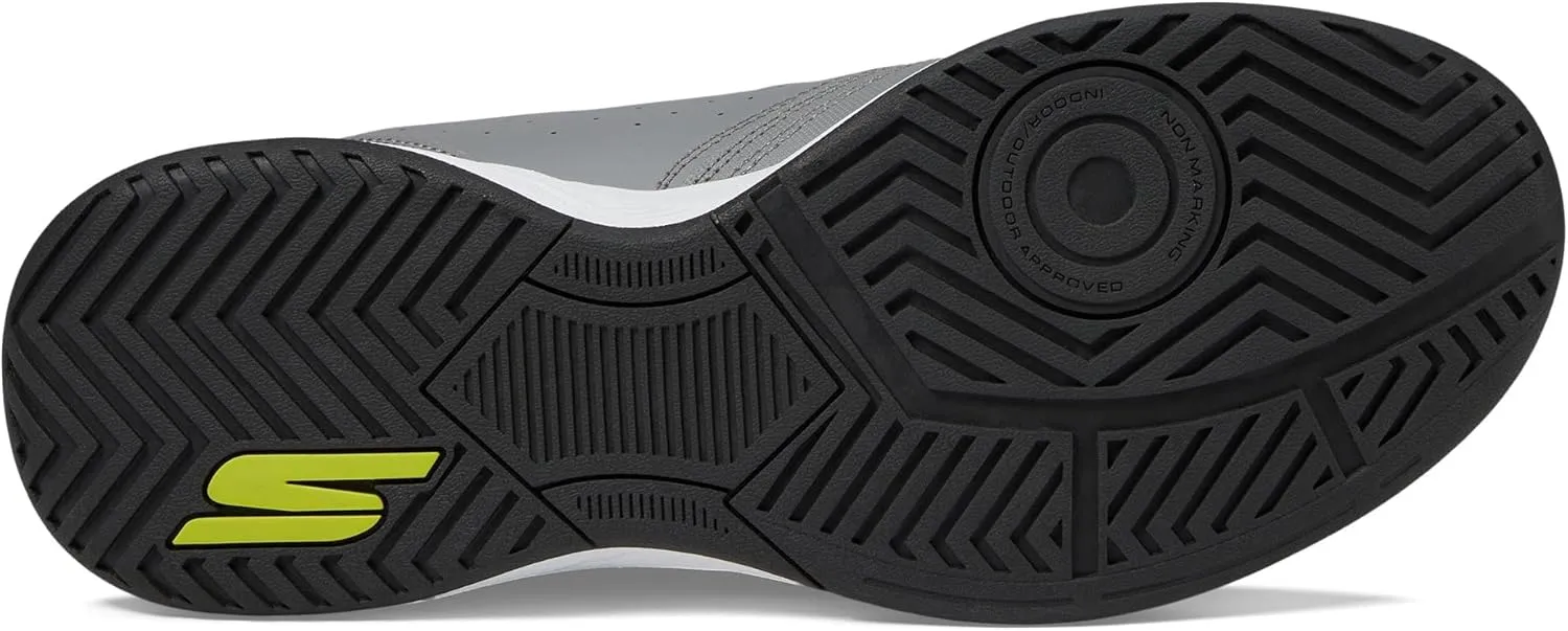 Skechers Men's Viper Court Smash-Athletic Indoor Outdoor Pickleball Shoes | Relaxed Fit Sneakers
