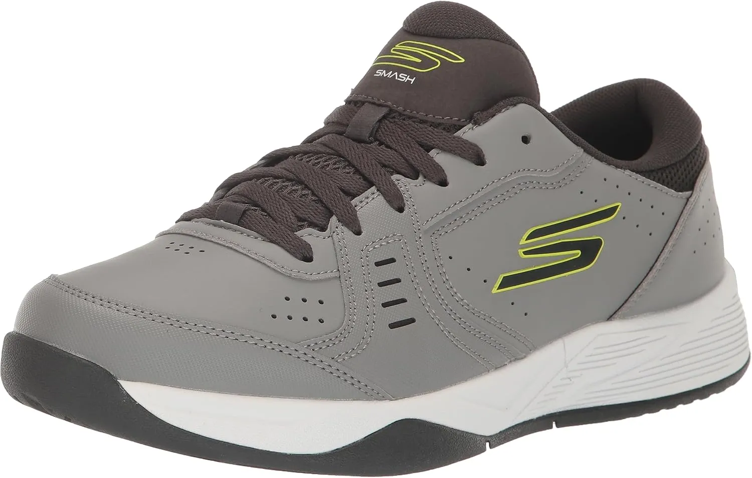 Skechers Men's Viper Court Smash-Athletic Indoor Outdoor Pickleball Shoes | Relaxed Fit Sneakers