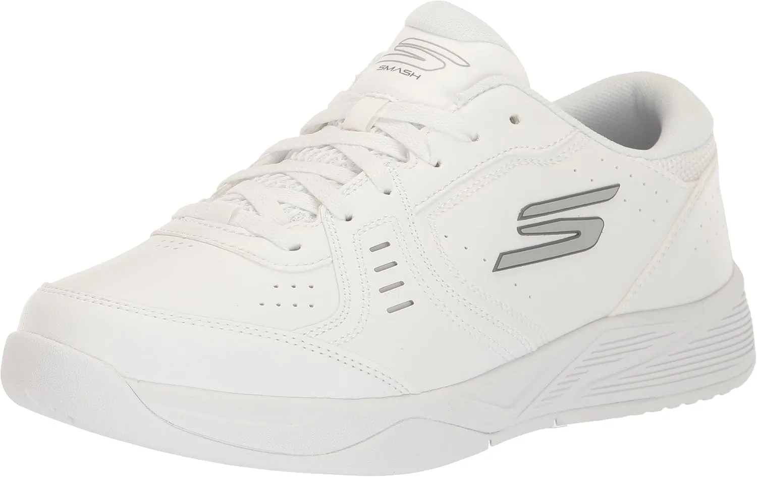 Skechers Men's Viper Court Smash-Athletic Indoor Outdoor Pickleball Shoes | Relaxed Fit Sneakers