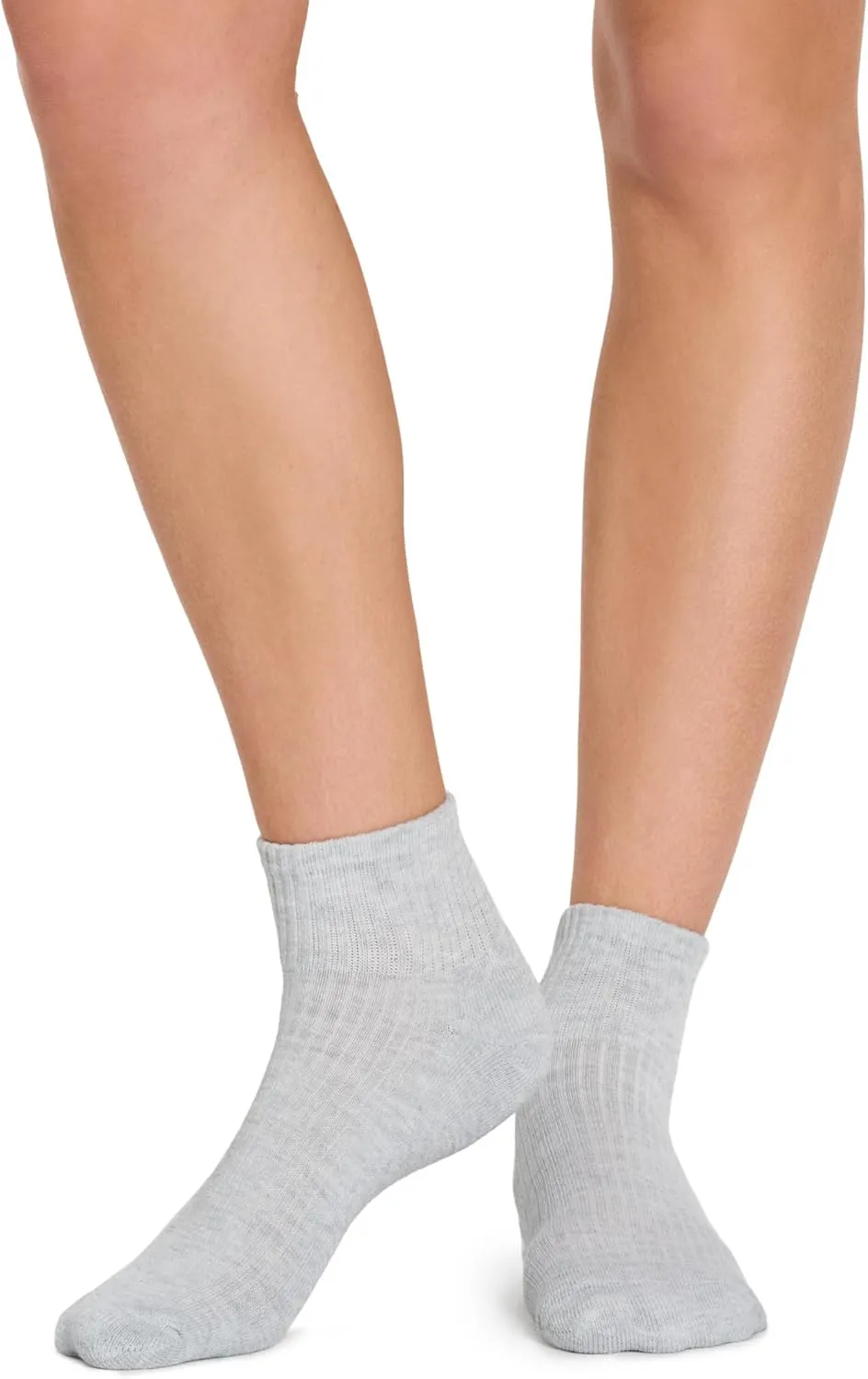 Skechers Women's 10 Pack Cushioned Quarter Crew Socks